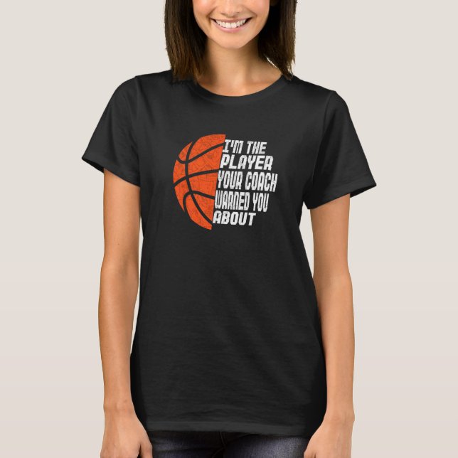 Männer, die ich der Spieler bin, den Ihr Coach Sie T-Shirt (Vorderseite)