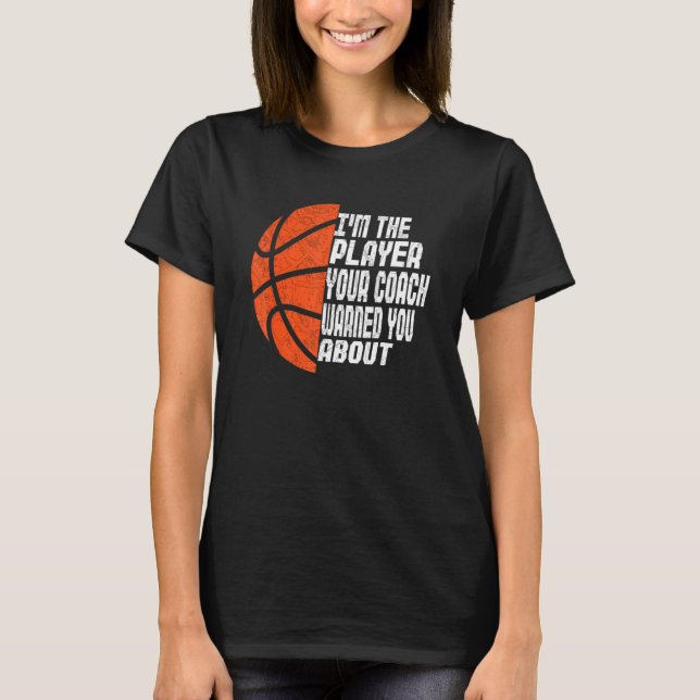 Männer, die ich der Spieler bin, den Ihr Coach Sie T-Shirt (Vorderseite)
