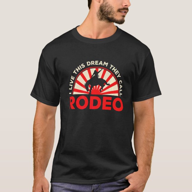 Männer, die ich diesen Traum lebe, nennen sie Rode T-Shirt (Vorderseite)