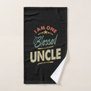 Männer, die ich ein gesegnetes Onkel-Geschenk bin Handtuch