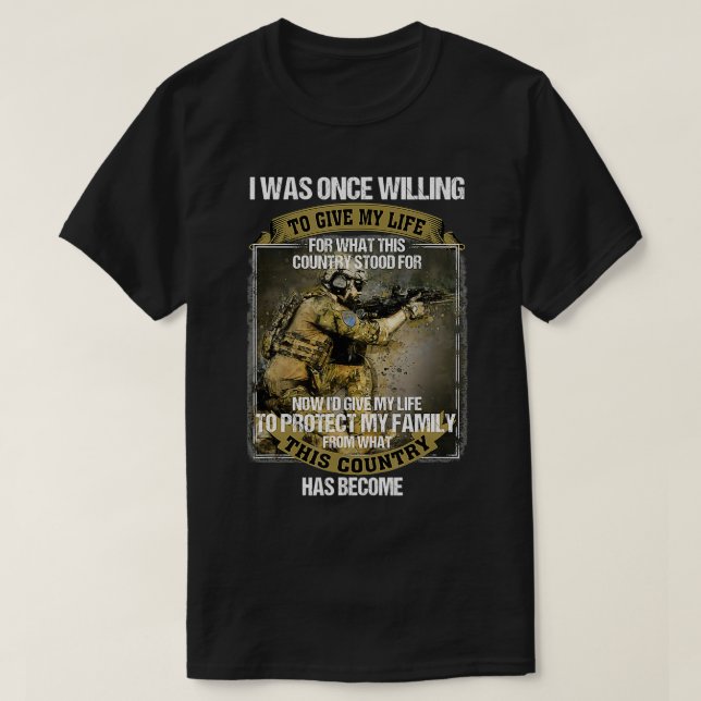 Männer, die ich einst bereit war, meinem Leben für T-Shirt (Design vorne)