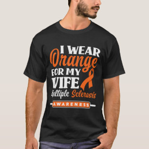 Männer, die ich für meine Ehefrau Orange trage Mul T-Shirt