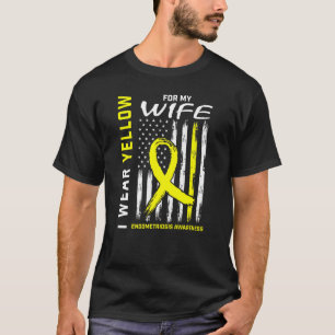Männer, die ich gelb für meine Ehefrau tragen Endo T-Shirt