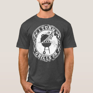 Männer, die ich Grills auf lustige GRILLEN Grillge T-Shirt