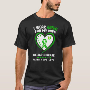Männer, die ich Grün für meine Ehefrau tragen Celi T-Shirt