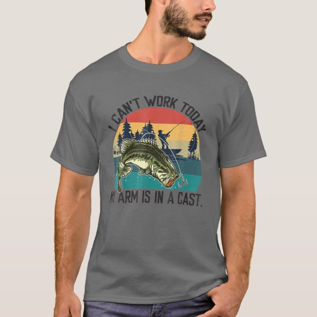 Männer, die ich heute nicht arbeiten kann, mein Ar T-Shirt (Vorderseite)