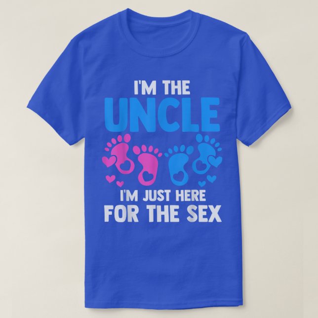 Männer, die ich hier bin, sind der Onkel für die " T-Shirt (Design vorne)