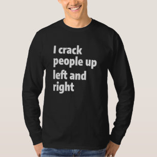 Männer, die ich Menschen aufreibe, Links und richt T-Shirt