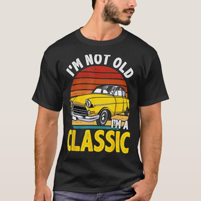 Männer, die ich nicht alt bin, ich bin ein klassis T-Shirt (Vorderseite)