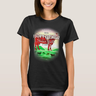 Männer, die ich nicht essen Fleisch T-Shirt