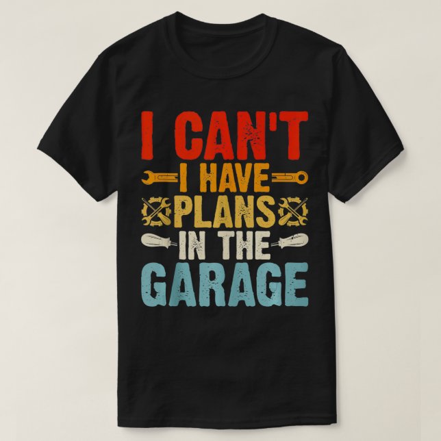 Männer, die ich nicht habe, habe Pläne in der Gara T-Shirt (Design vorne)