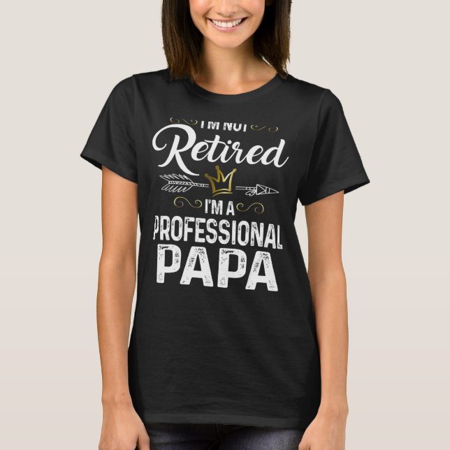 Männer, die ich nicht müde bin, ich bin ein Berufl T-Shirt (Vorderseite)