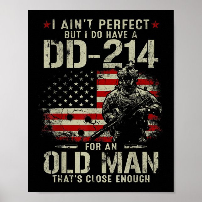 Männer, die ich nicht perfekt kann, ich habe einen poster (Vorne)
