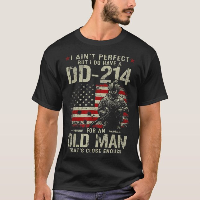 Männer, die ich nicht perfekt kann, ich habe einen T-Shirt (Vorderseite)