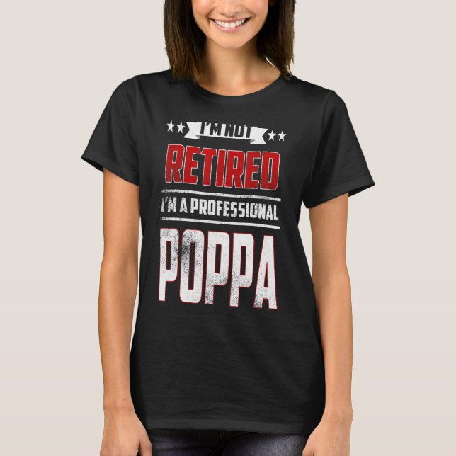 Männer, die ich nicht wieder müde ein Beruflicher  T-Shirt (Vorderseite)