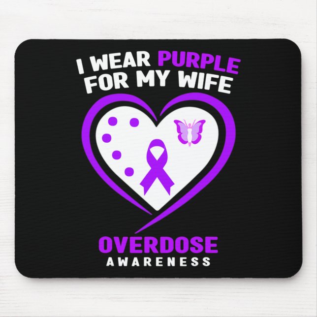 Männer, die ich wegen Überdosierung meiner Ehefrau Mousepad (Vorne)
