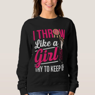 Männer, die ich wie ein Mädchen anwirke, versuchen Sweatshirt