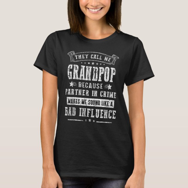 Männer, die mich Großpop nennen, weil sie in Krim  T-Shirt (Vorderseite)