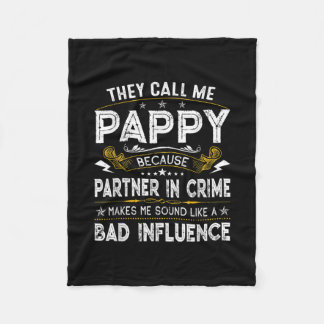 Männer, die sie mich Pappy Papa Funny Idea Vatersc Fleecedecke