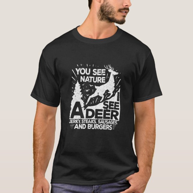 Männer, die Sie vielleicht die Natur sehen, sehe i T-Shirt (Vorderseite)