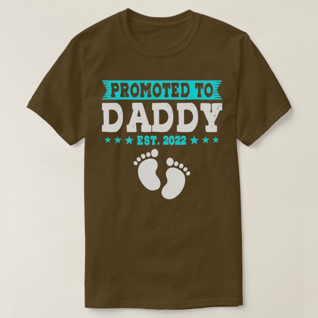 Männer, die zum ersten Mal Vater Anfang 2022 für D T-Shirt (Design vorne)