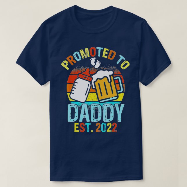 Männer, die zum ersten Mal Vater Anfang 2022 für D T-Shirt (Design vorne)