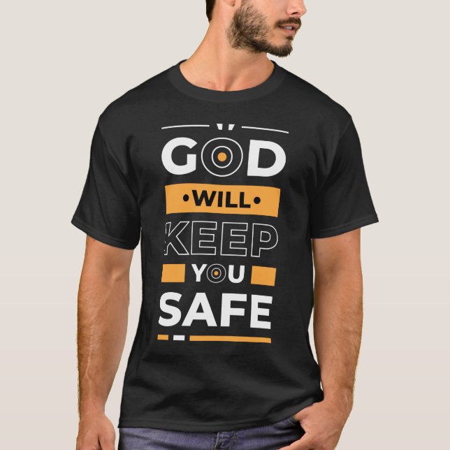 -Männer Dunkles Basic T-Shirt (Vorderseite)
