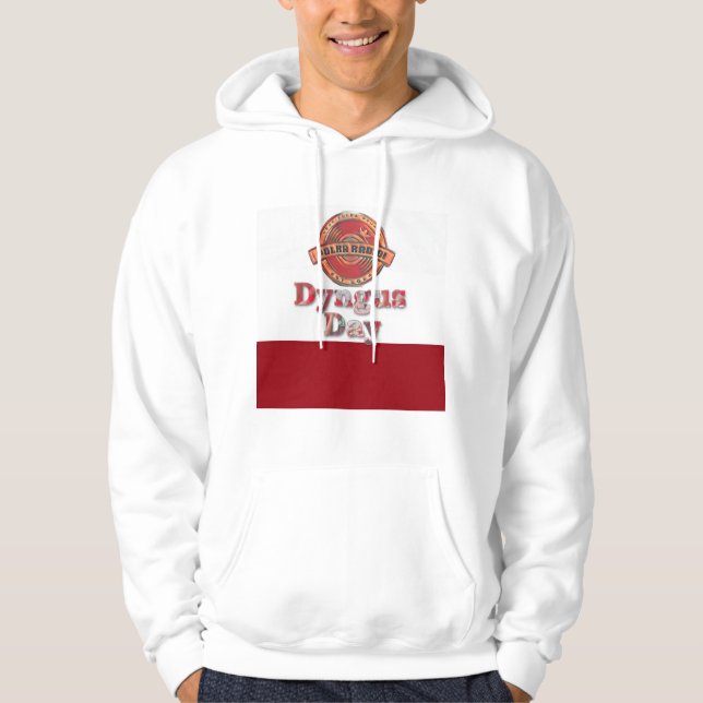Männer Dyngus Day Polka Radio Hoodie (Vorderseite)
