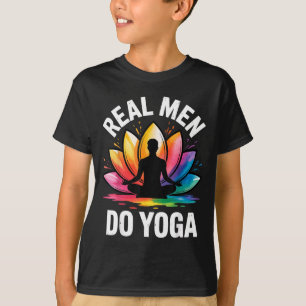 Männer echtes Yoga 1 T-Shirt