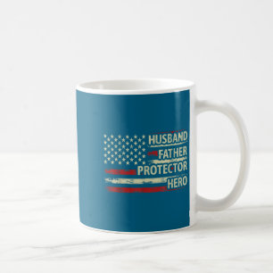 Männer Ehemann Vater Beschützer Held Kunstwerk Kaffeetasse