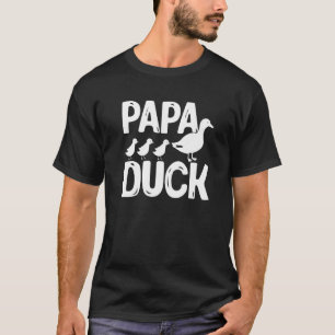 Männer Ente Enten Papa Ente T-Shirt