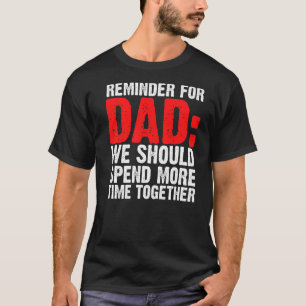 Männer Erinnerung für Vater sollten wir Vater verb T-Shirt