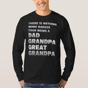 Männer Es gibt nichts, was ein Vater Großvater Gro T-Shirt