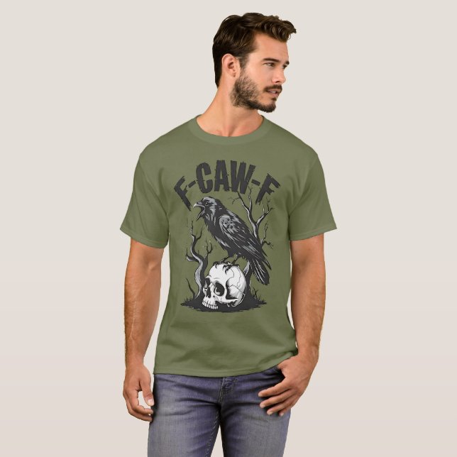 Männer F CAW F halloween T-Shirt (Vorne ganz)