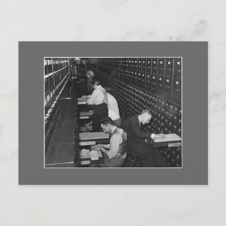 Männer filmen, 1930er postkarte