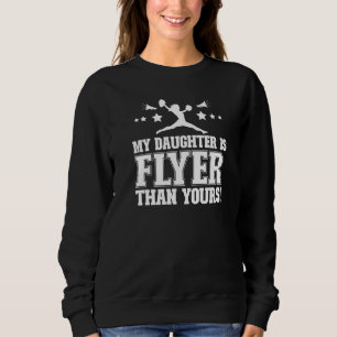 Männer Flyer Cheer Dad Cheerleading Dad Cheerleade Sweatshirt