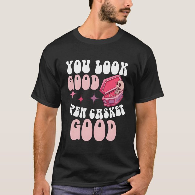 Männer Frauen Beerdigungsarbeiter Mortician H T-Shirt (Vorderseite)