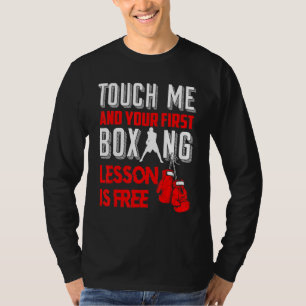 Männer Frauen berühren mich und Ihre erste Boxstun T-Shirt