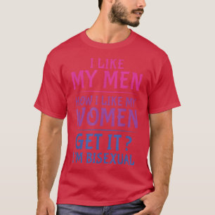 Männer Frauen Bisexuelle Gay Pride LGBTQ LGBT T-Shirt