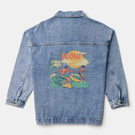 Männer/Frauen Energy Flow Denim Jacke
