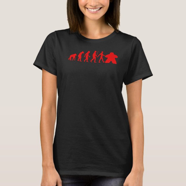 Männer Frauen Evolution T-Shirt (Vorderseite)