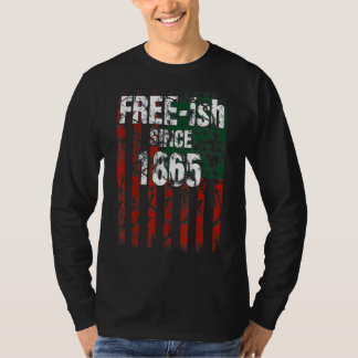 Männer Frauen frei Englisch seit 1865 T-Shirt