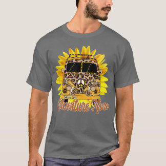 Männer Frauen Grafische Blume Auto liebt Neuigkeit T-Shirt
