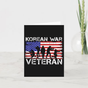 Männer Frauen Koreakrieg Veteran Karte