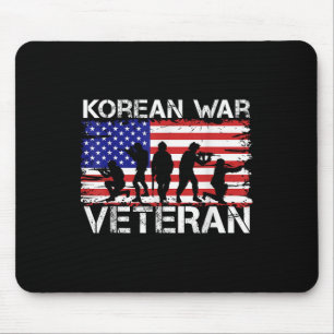 Männer Frauen Koreakrieg Veteran Mousepad