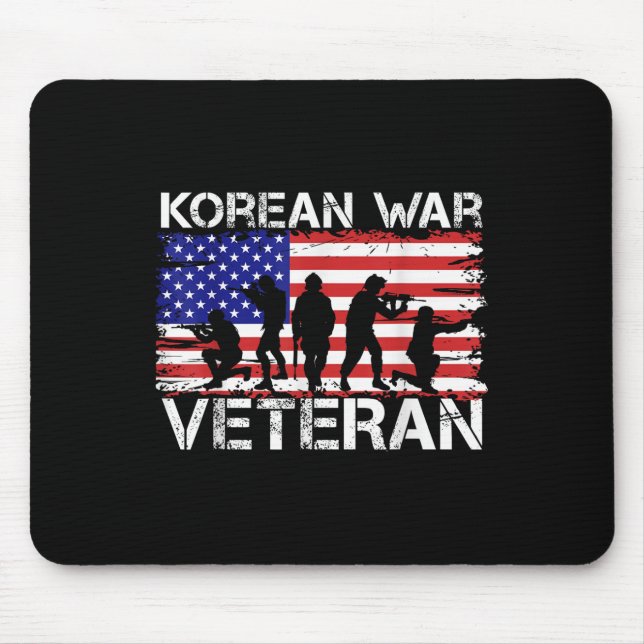 Männer Frauen Koreakrieg Veteran Mousepad (Vorne)