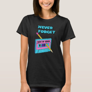 Männer Frauen rückgängig machen Kassettenband Gen T-Shirt