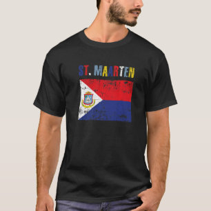 Männer Frauen St Maarten Nationalstolz Elena T-Shirt