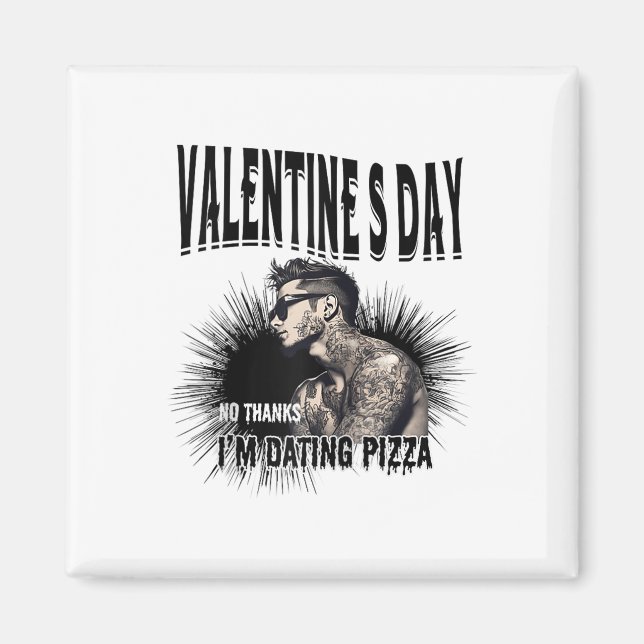 Männer für den Valentinstag Magnet (Vorne)