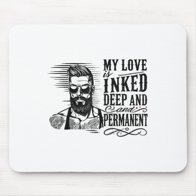 Männer für den Valentinstag Mousepad (Vorne)